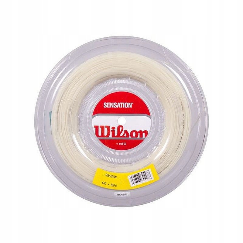 Tenisový výplet Wilson Sensation přírodní 1,35 mm 200 m