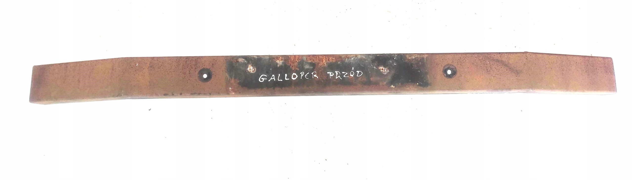 sider pillar of a bumper front HYUNDAI GALLOPER 1999 2.5TD
