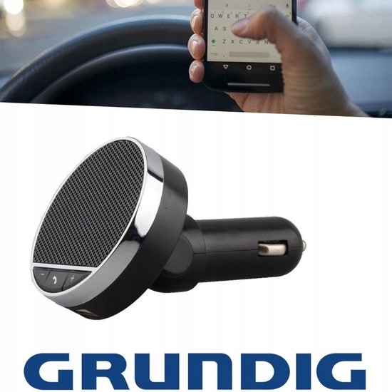 

Grundig Zestaw Głośnomówiący Bluetooth +ładowarka