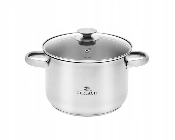 Zestaw garnków Gerlach First 10 el. Linia First