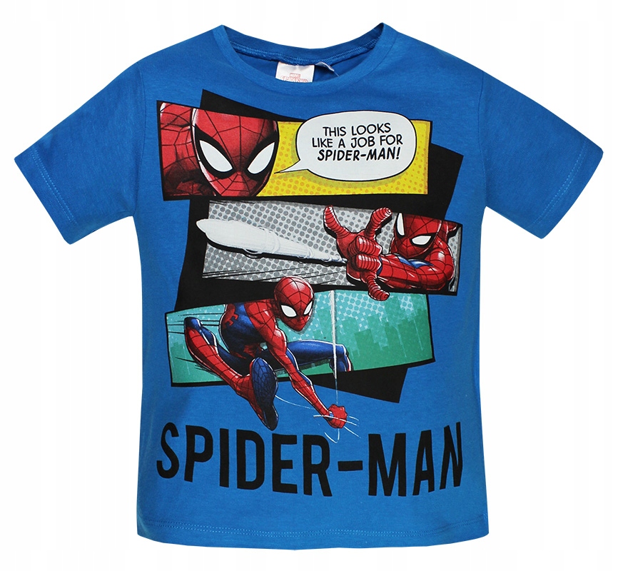 

Spiderman Bluzka Dla Chłopca Koszulka Marvel 104