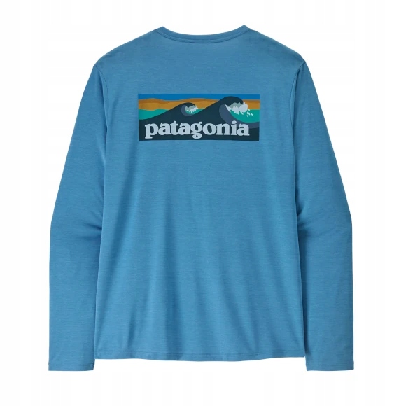 Koszulka Patagonia Capilene Cool Daily Shirt Boardshort Logo Shore Blue XXL