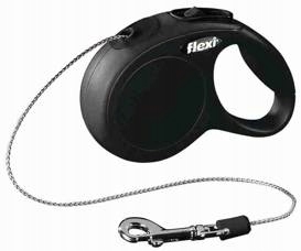 

Flexi New Classic Smycz linka Xs 3m czarna