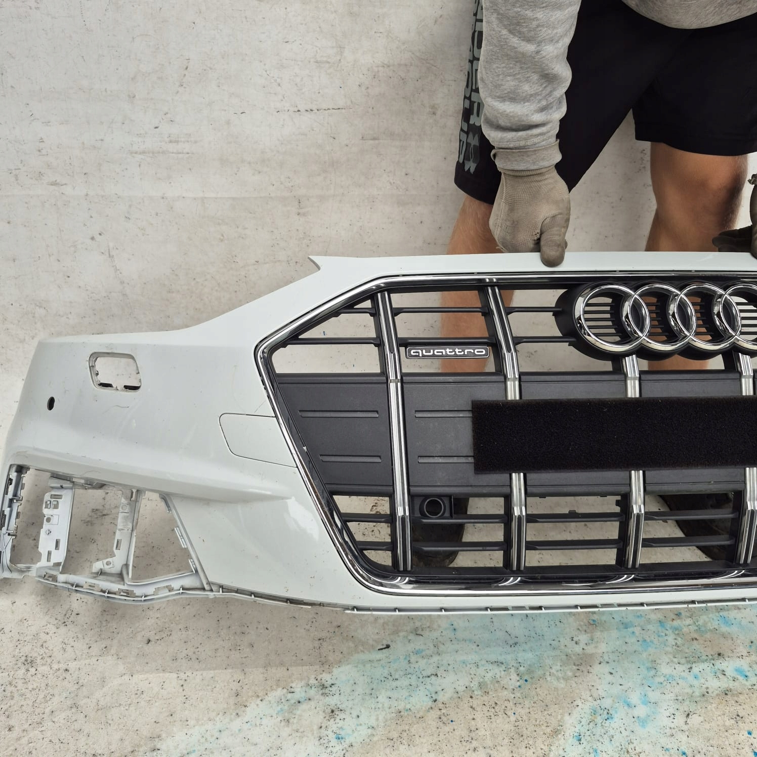 AUDI A4 B9 8W ALLROAD LIFT 19-24 bumper front front washer PDC