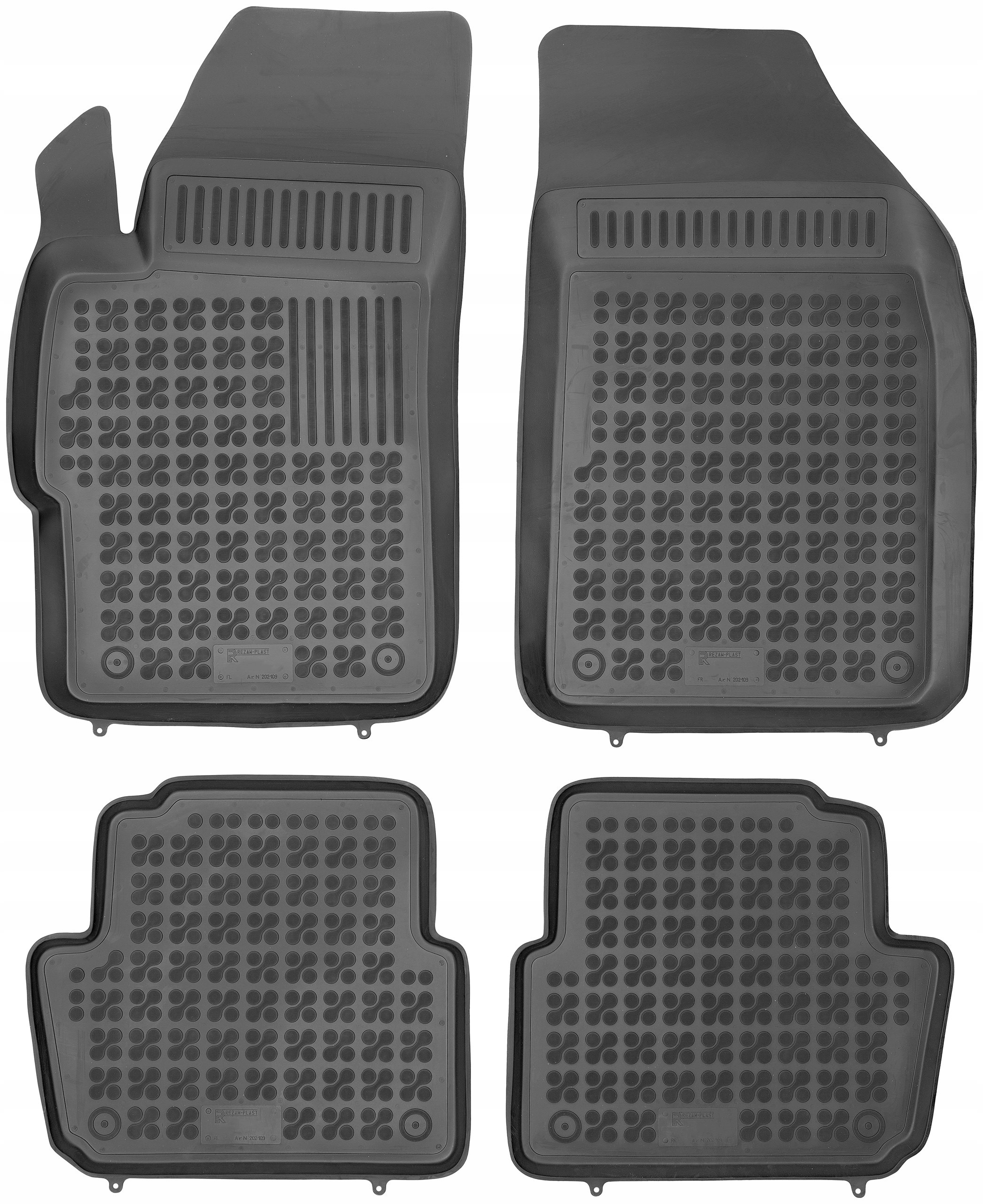 

Chevrolet Spark III 2009-2012 Dywaniki gumowe