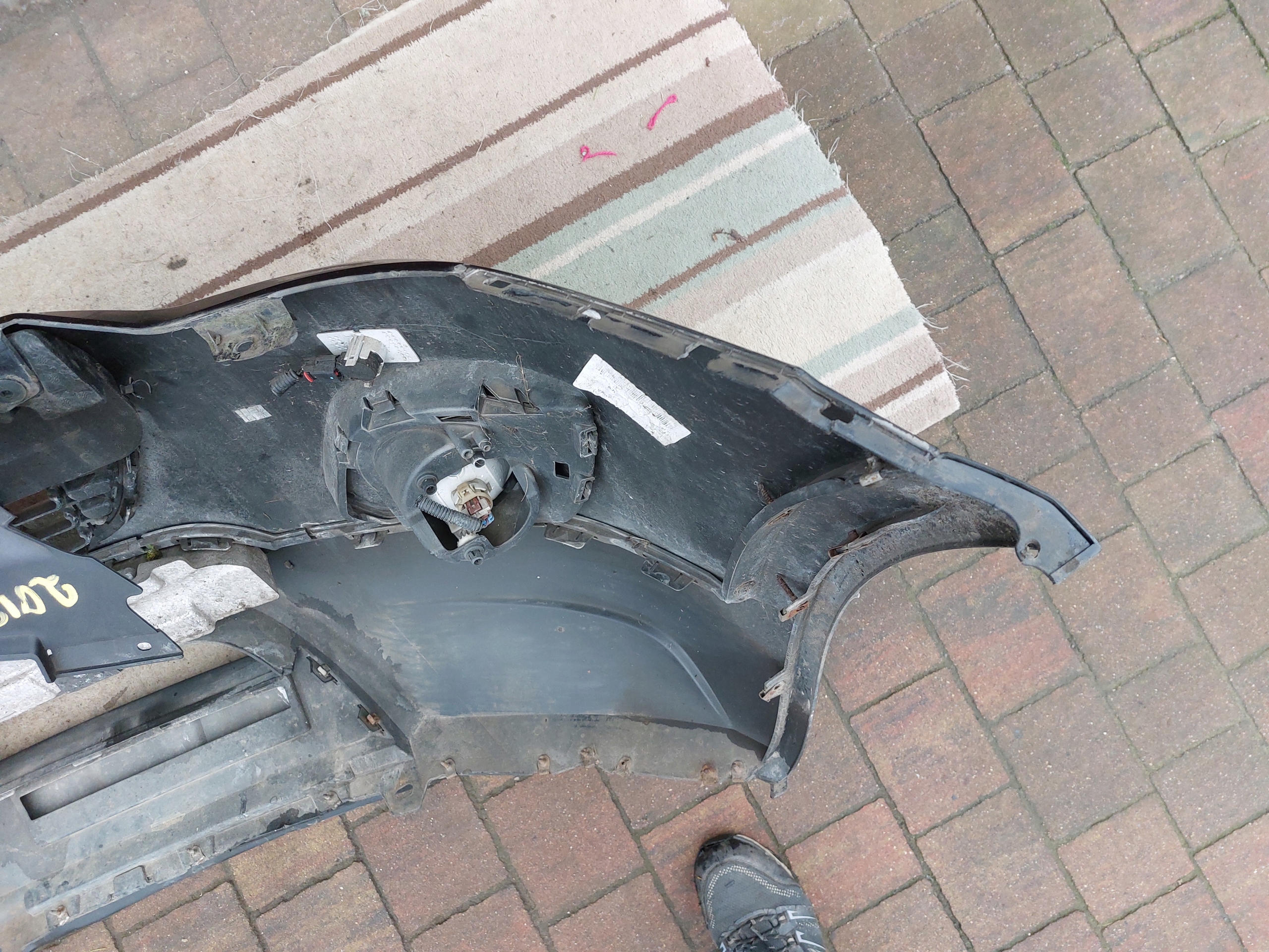bumper front OPEL ANTARA LIFT 2010- 25953690 25953692
