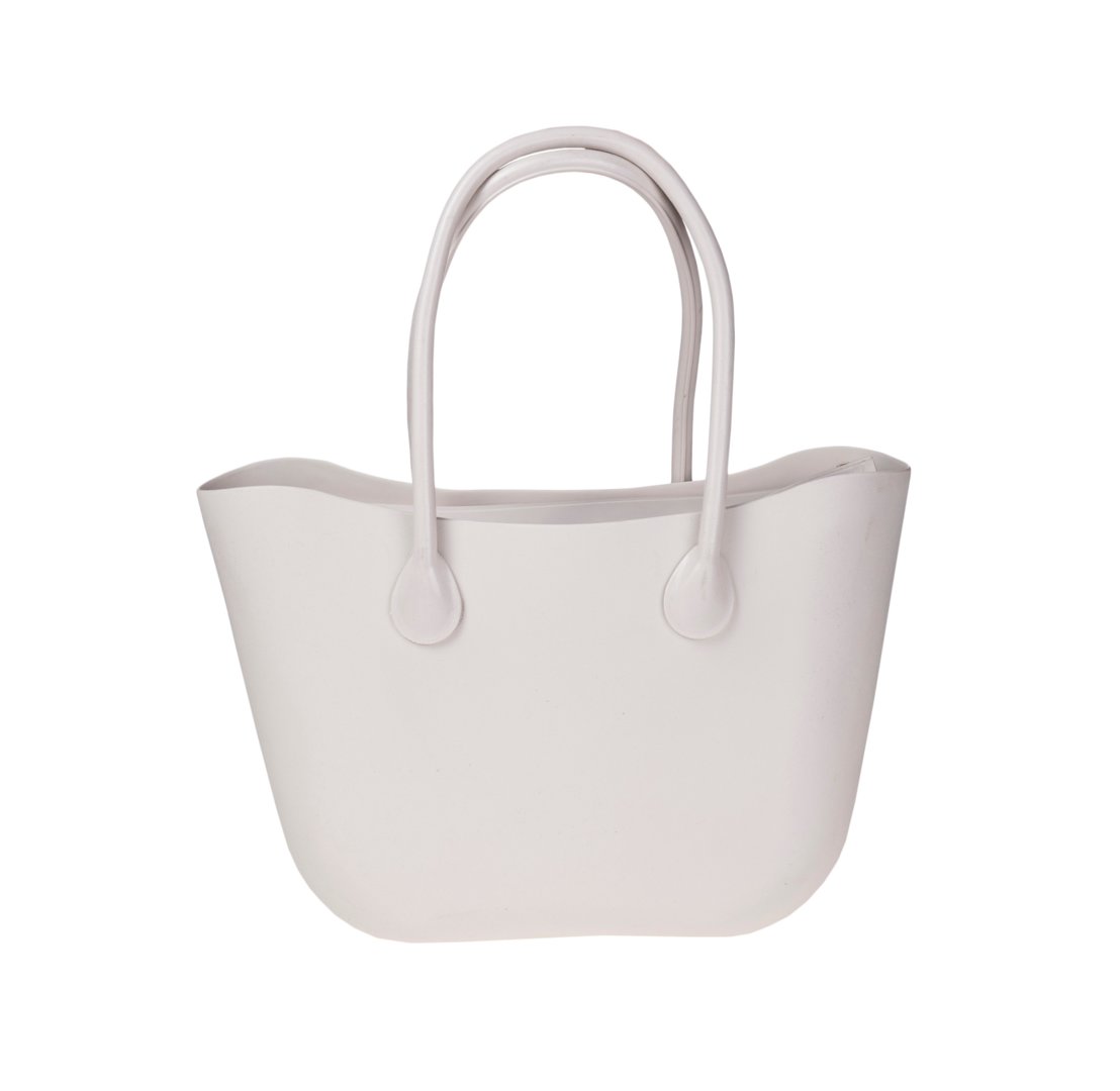 

O Torba Gumowa Hobo Torebka Jelly Shopper Bag Tgg