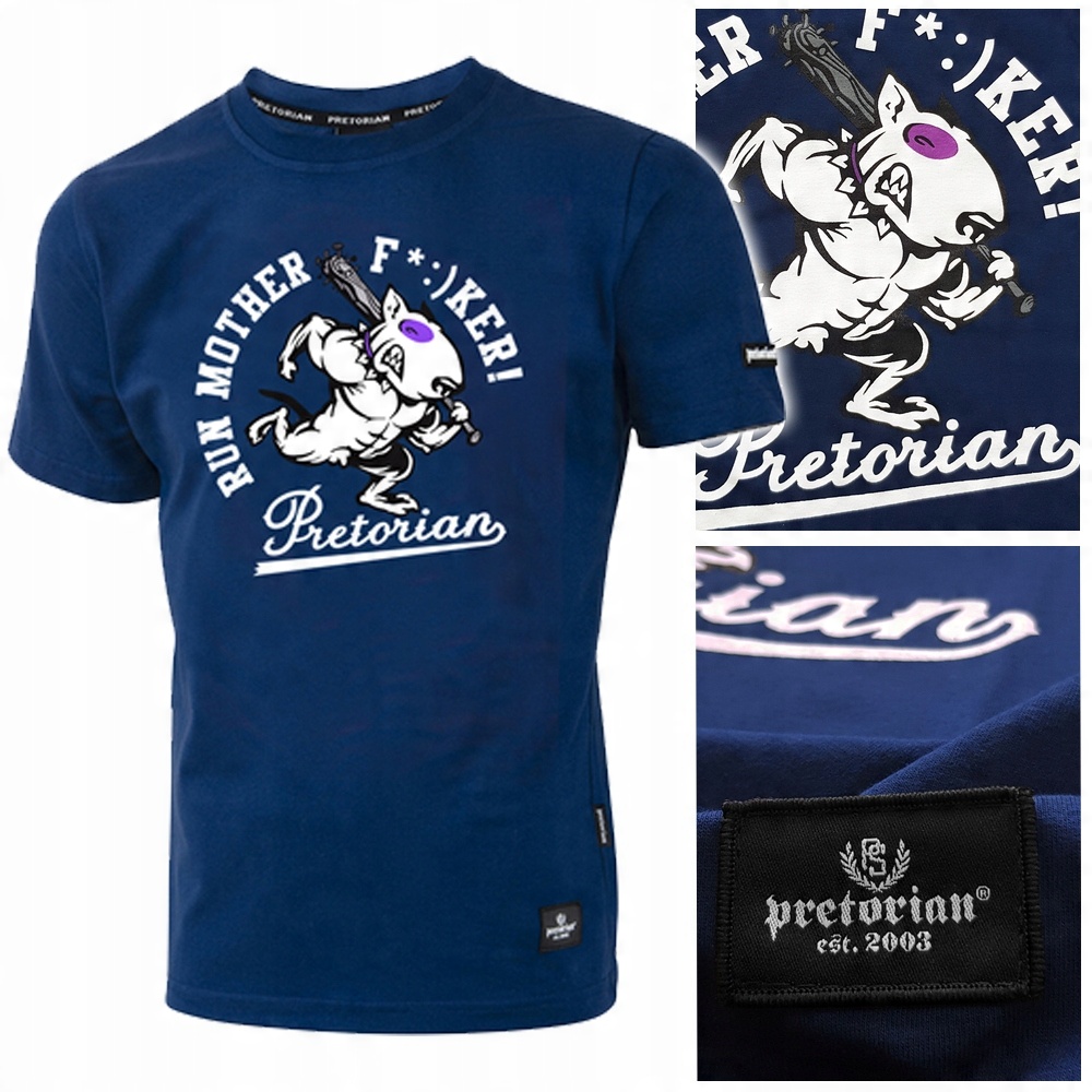 

Koszulka męska T-shirt Pretorian Bulterier r.M