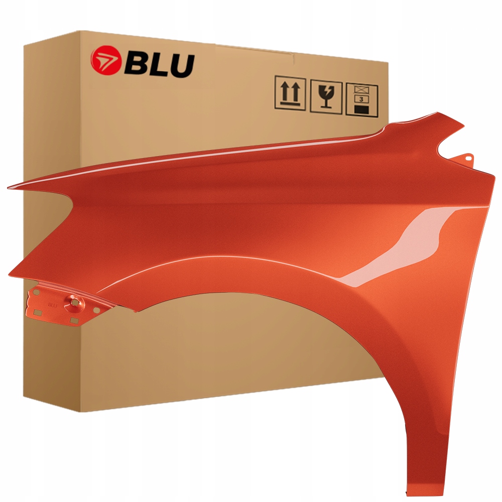 Blu Blatník Vw Polo 6R V 5 LD2Z levý oranžový 09-17 přední HotOrange