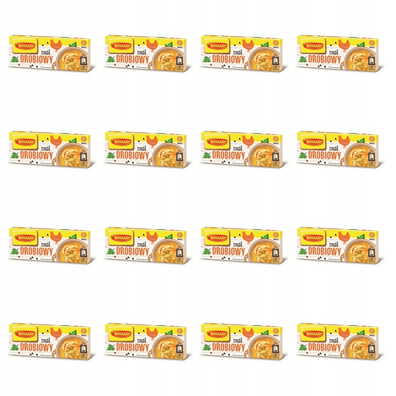 Winiary Drůbeží vývar 120 g (12 kostek) X16