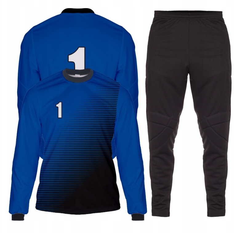 Brankářská Souprava souprava s chrániči, Brankářská Mikina kalhoty, vel. 140 cm