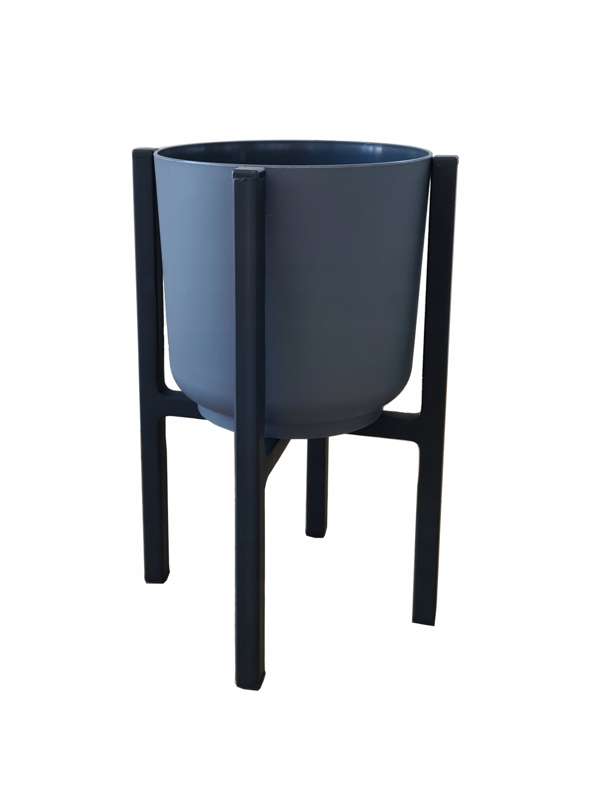 KWIETNIK METALOWY STOJAK Z OSŁONKĄ NOWOCZESNY 31CM 4 NOGI Marka inna