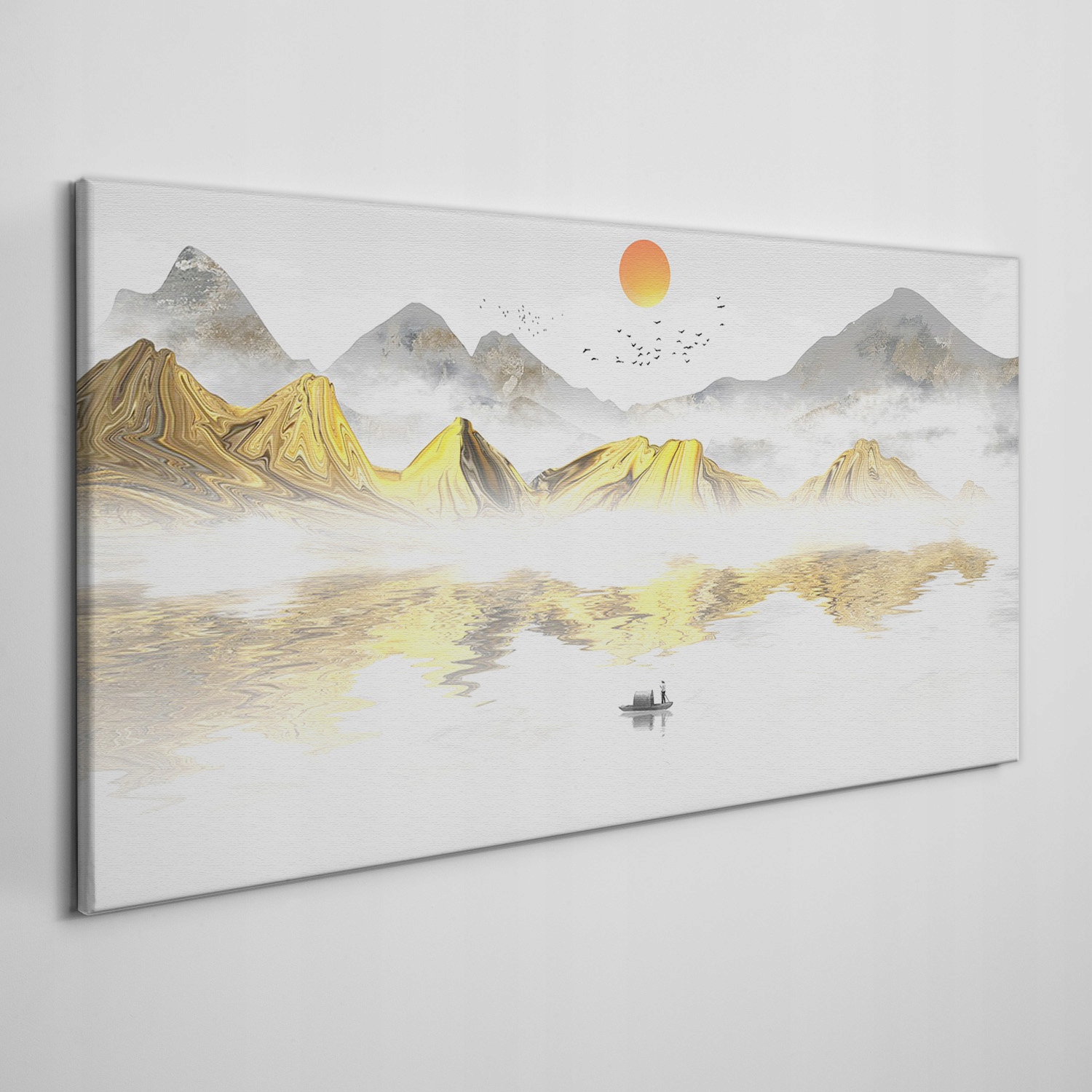 

Ścienny fotoobraz na płótnie Jezioro góry 120x60
