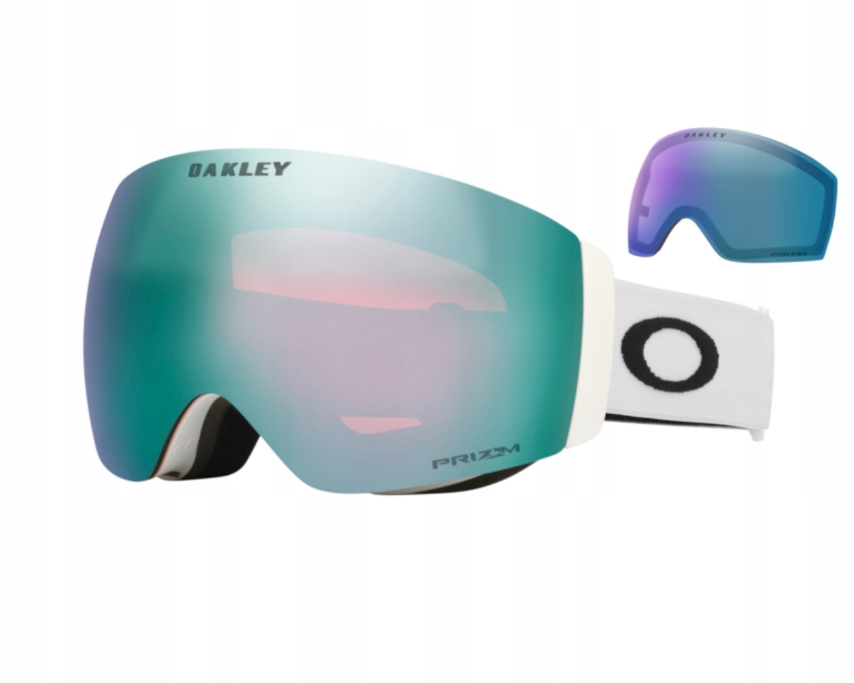 Oakley Flight Deck Pro M BÍLÉ/prizm sapphire S3 13% Prizm Iced S238%