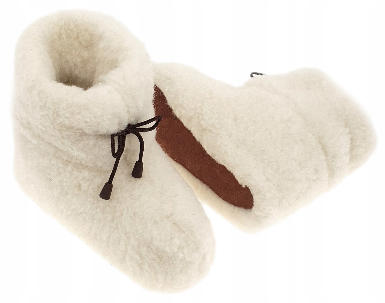 Bambosze Kapcie Podhalańskie Wełna Naturalna *44* Kod producenta BBB 019