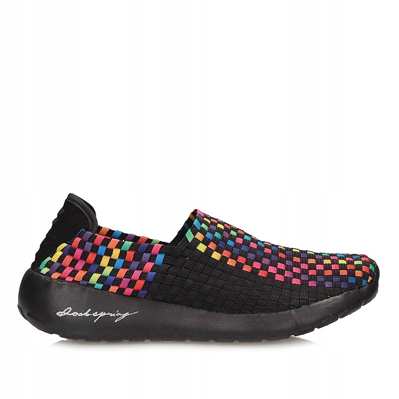 Dámské polobotky Rock Samba Black Rainbow 032085, barevné, nazouvací