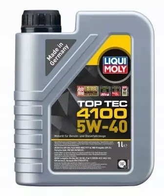 LIQUI MOLY TOP TEC 4100 5W40 C3 SN/CF 6L Producent Liqui Moly