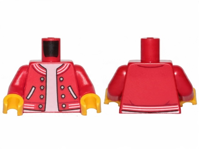 

Lego Red Torso Torsik Kurtka 973pb3624c01