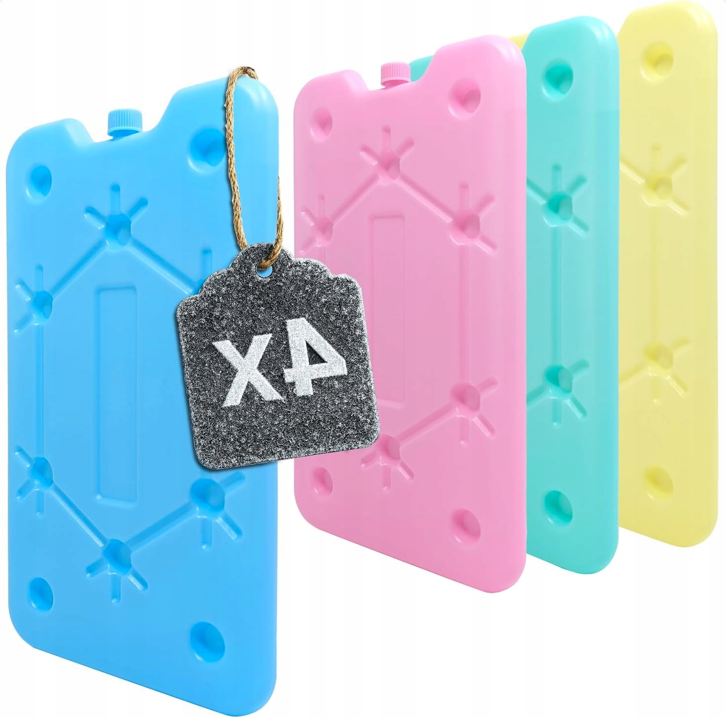 4X EKSTRA PŁASKA BATERIA CHŁODZĄCA OSZCZĘDZA MIEJSCE DUŻY ELEMENT