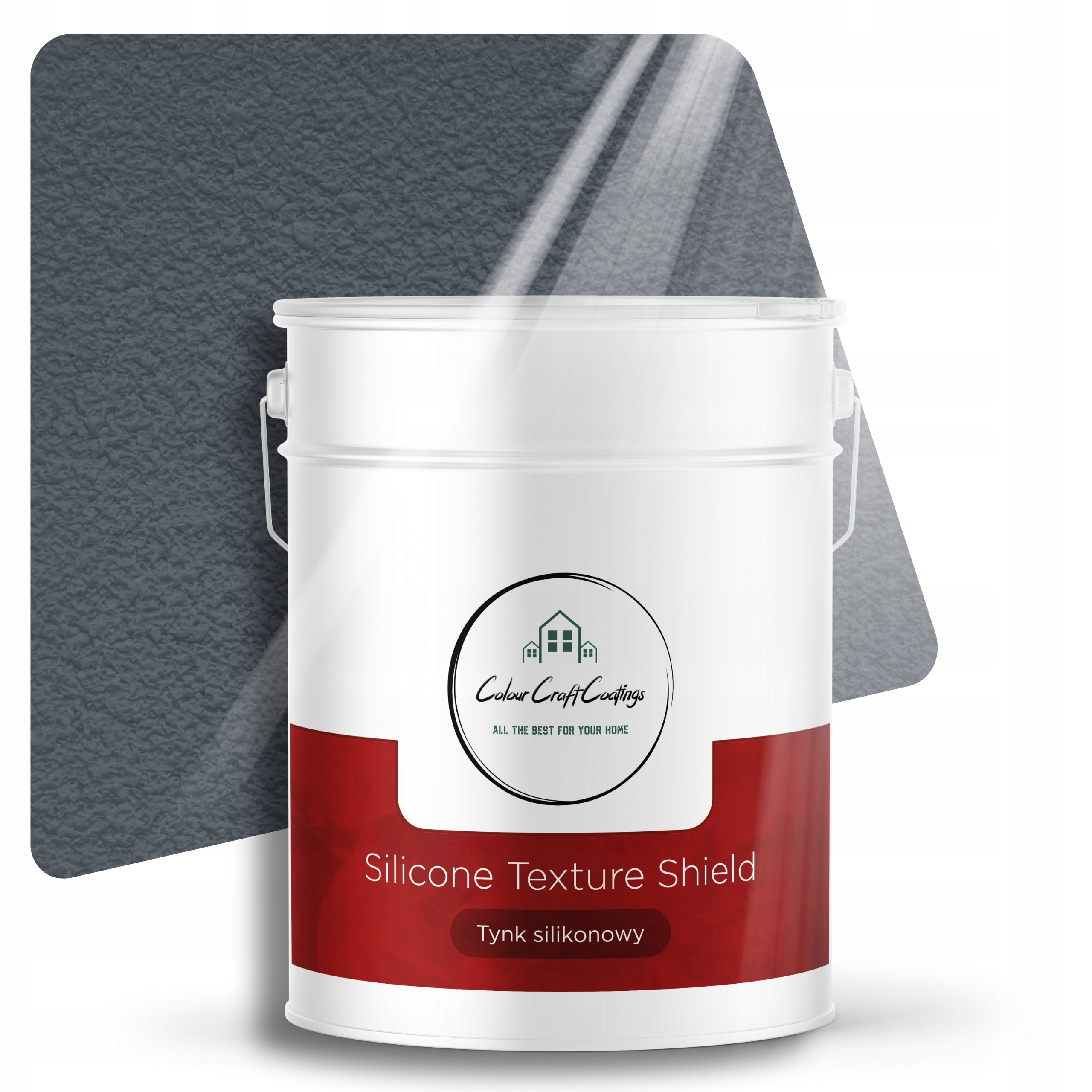 Silikónová Fasádna Omietka Granulácia 1.0 MM Baránok Grafit 15 Kg 7016