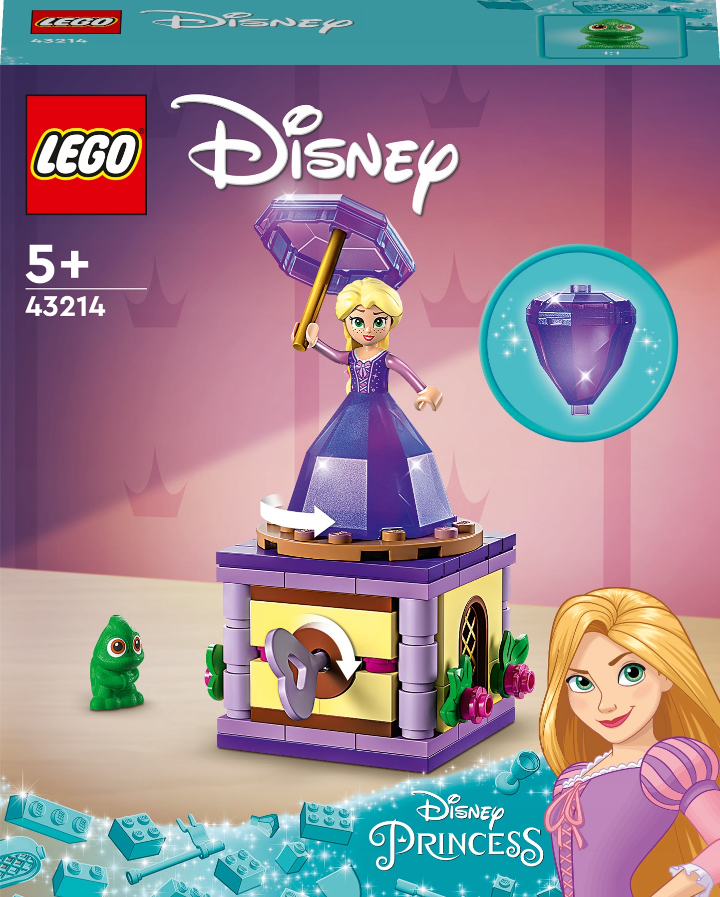

Lego Disney Princess Wirująca Roszpunka 43214