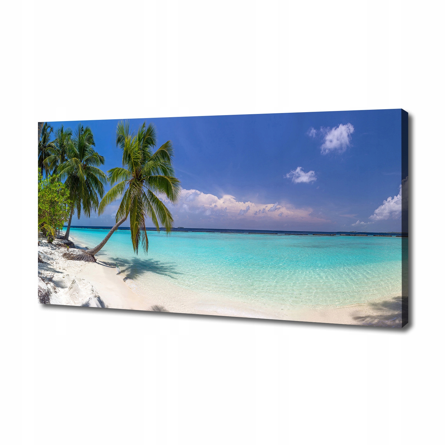 

Foto obraz na płótnie Panorama plaży 140x70 cm