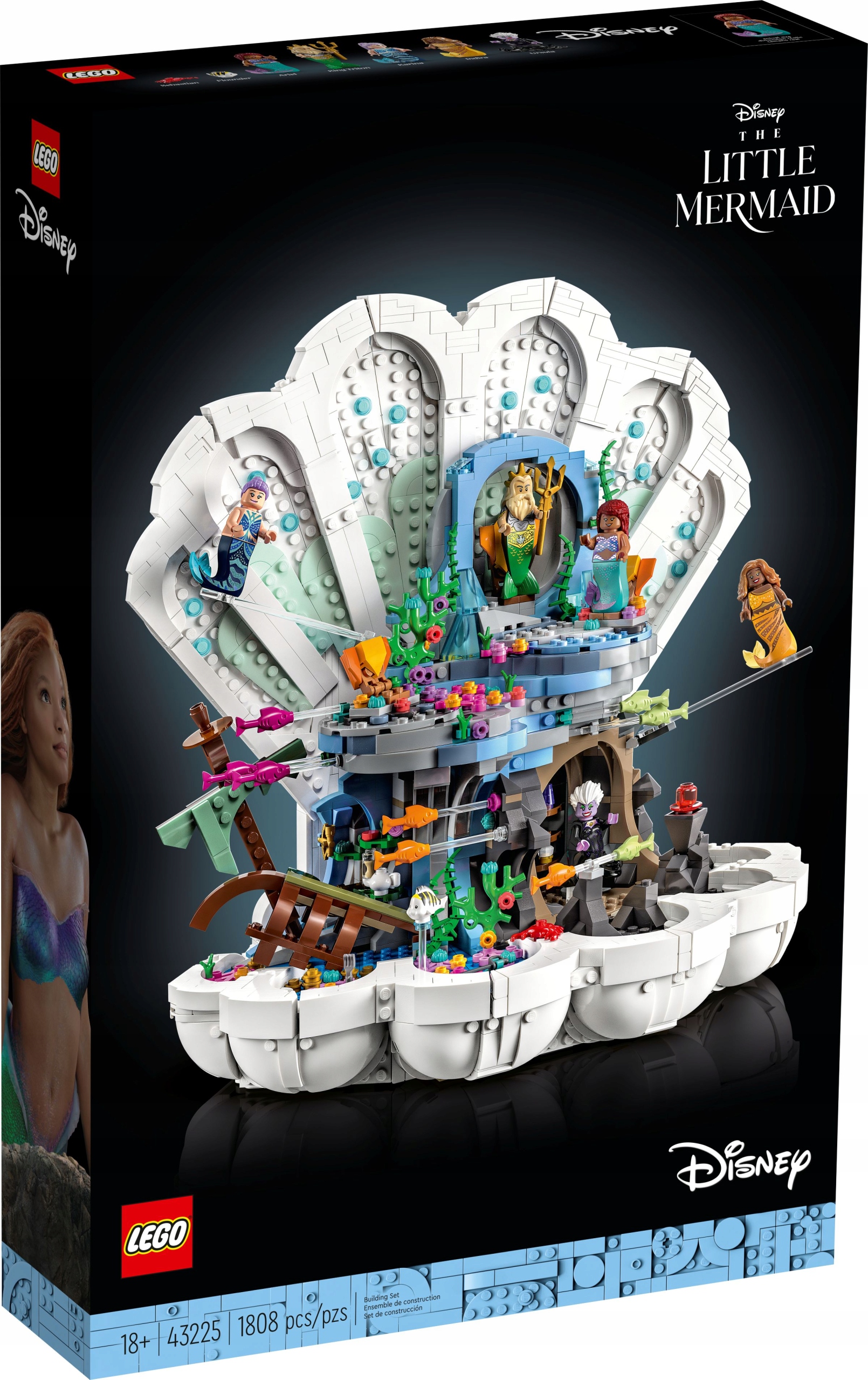 Lego Disney 43225 Lego Disney Královská mušle Malé mořské víly