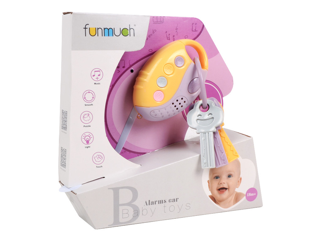 Ключи от машины для детей с пультом дистанционного управления игрушка интерактивная