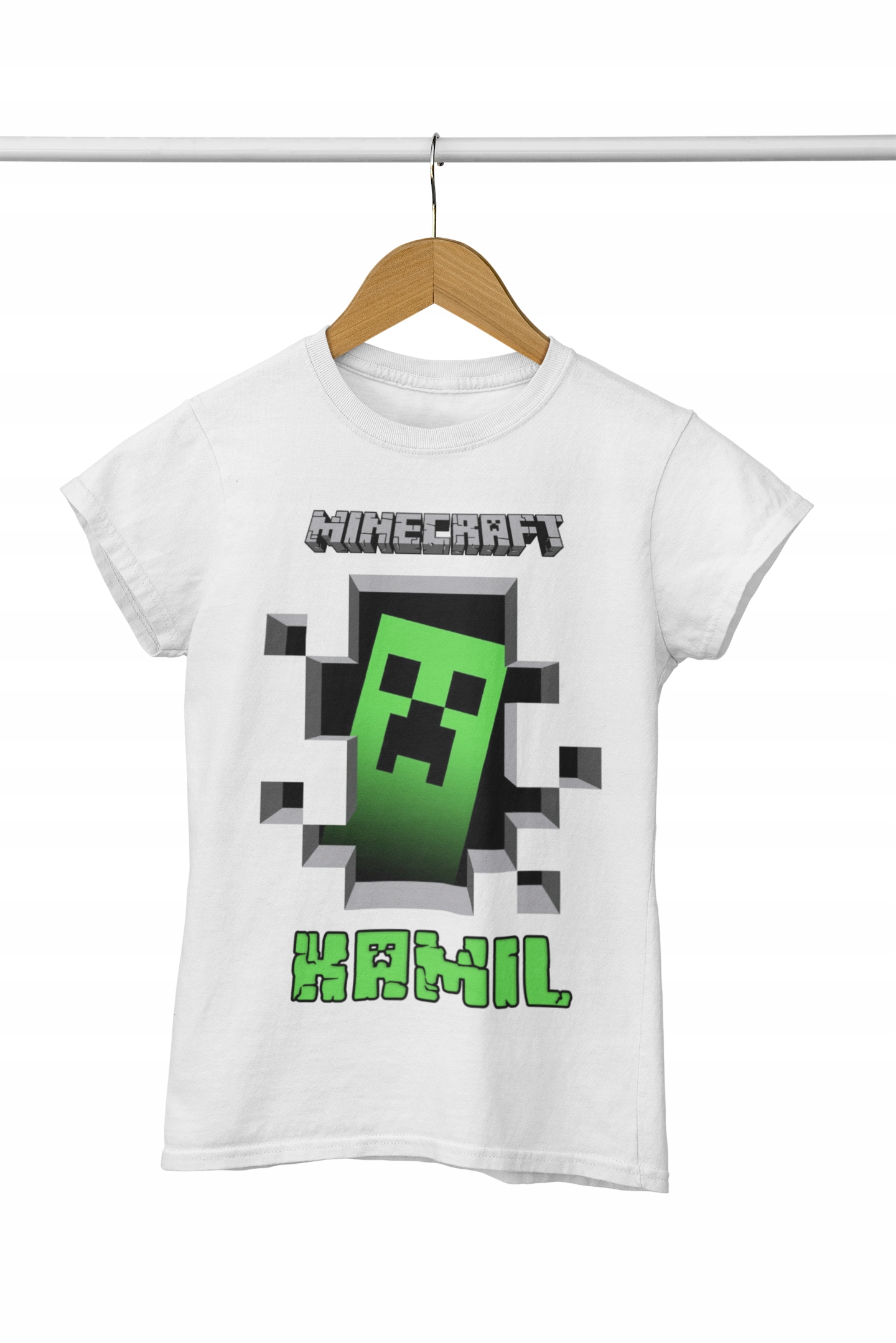 

Koszulka Dziecięca - Minecraft 146-152 L Imię