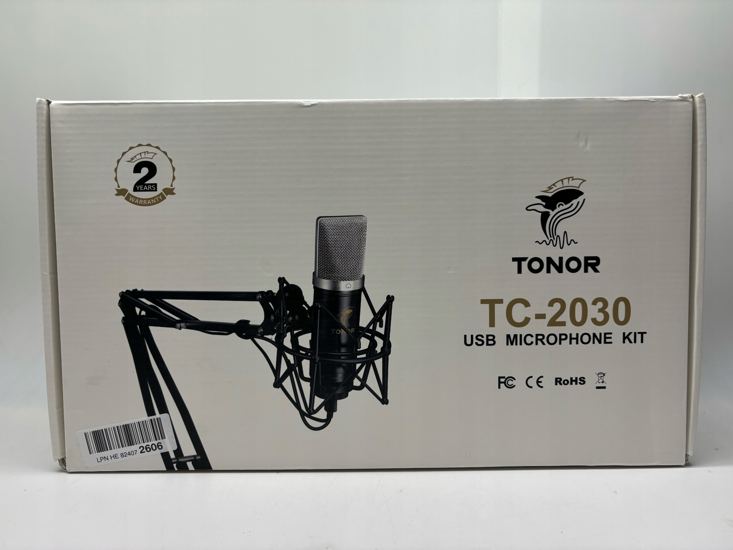 Mikrofon pojemnościowy zestaw Tonor TC-2030 Model TC-2030