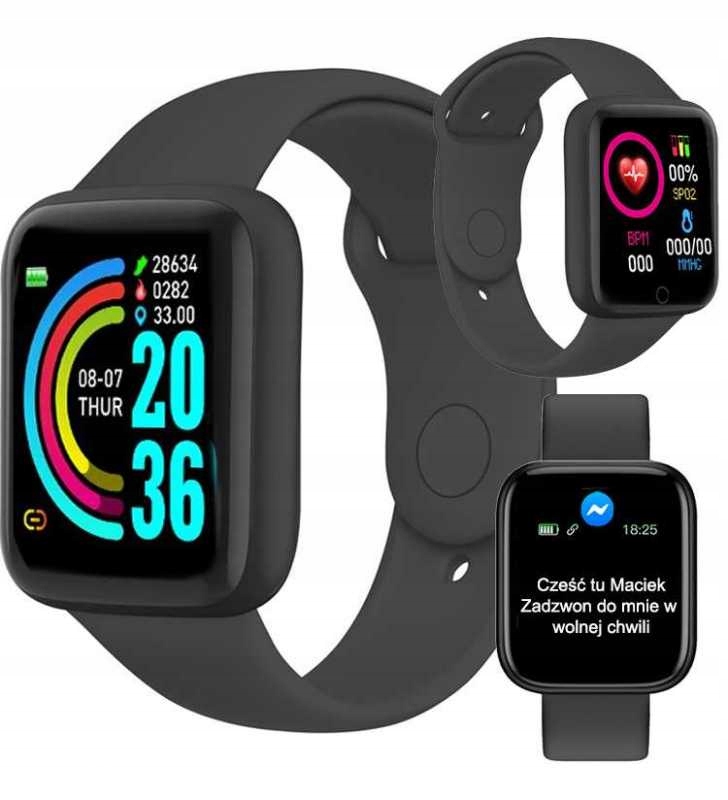 2 x Chytré Hodinky Smartband Hodinky Puls Fit Krok Kcal