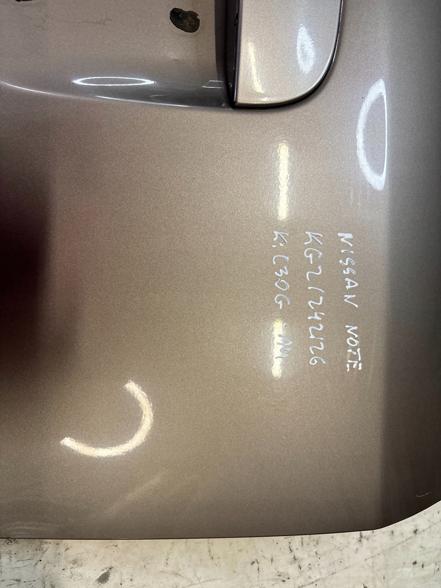 trunk door boot Nissan Note and 1 przedlift k: C30G