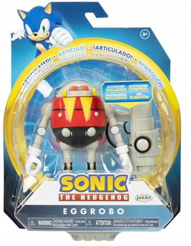 SONIC THE HEDGEHOG FIGURKA EGGROBO 10CM