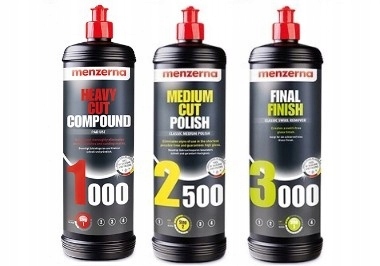 

Menzerna Zestaw Past Polerskich 1000 2500 3000
