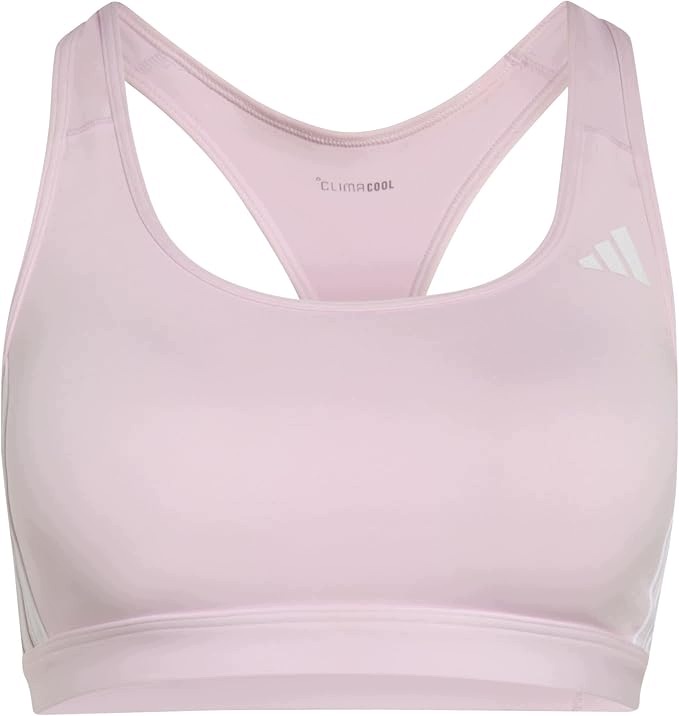 Biustonosz Sportowy Adidas Optime Essentials Xs Różowy Medium Support