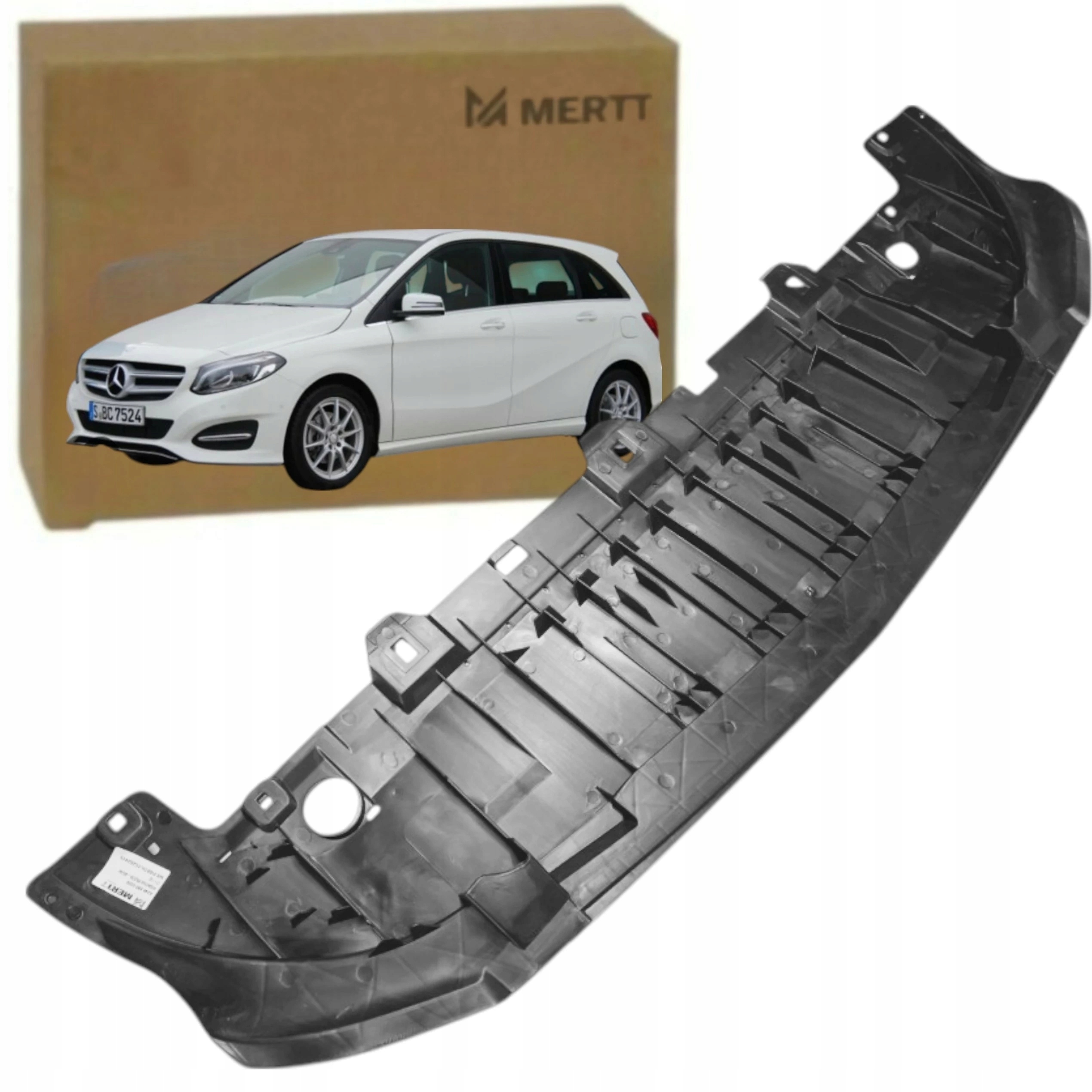 Mercedes třída B W246 2011-2014 Kryt pod nárazník podlaha přední deska