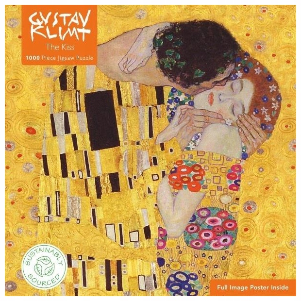 Puzzle 1000 Pocałunek Gustav Klimt