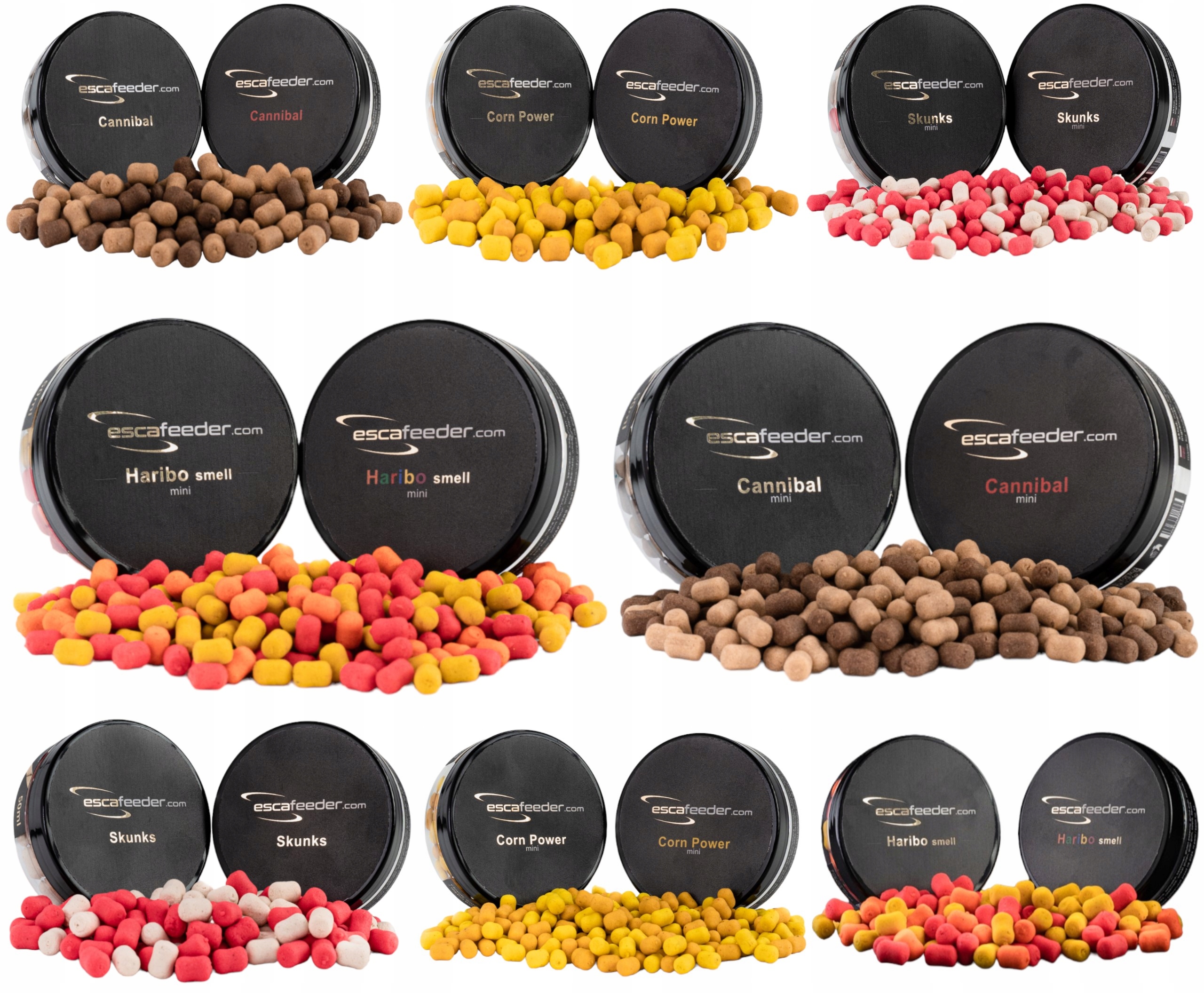 Esca Feeder wafters Zestaw method feeder 8 szt