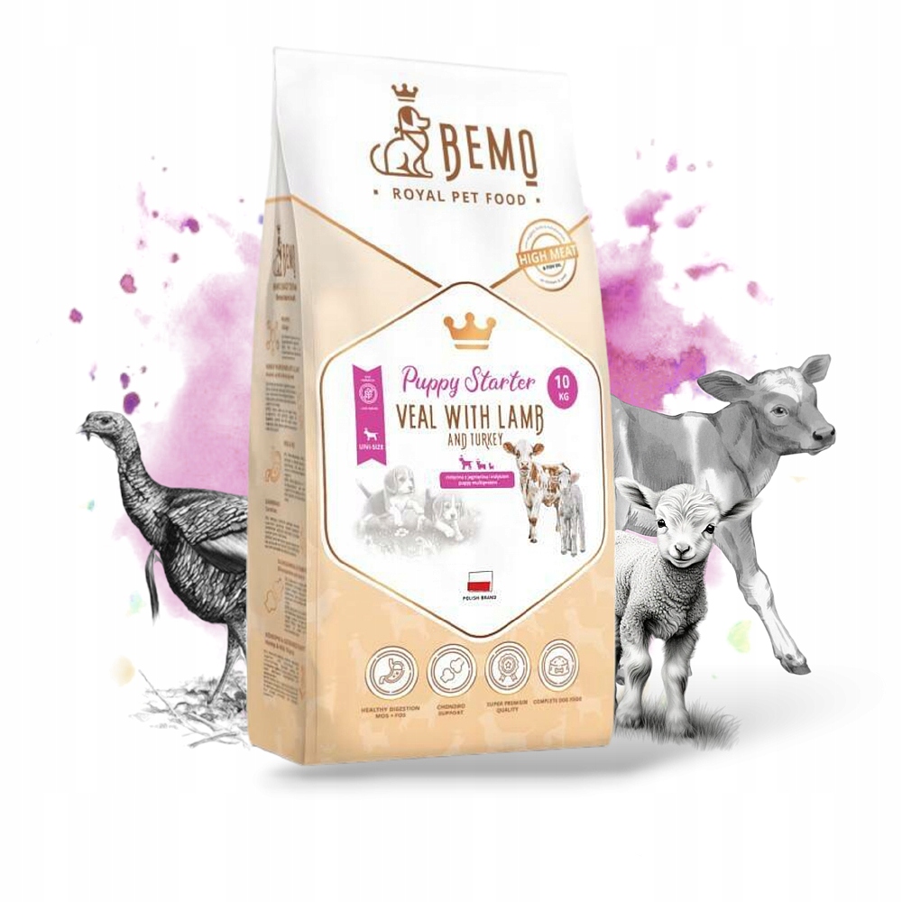 Bemo Puppy Starter dla szczeniąt i suk w ciąży 10kg