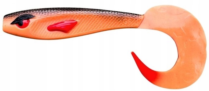 Great Fish Rocky Twister 15CM 19G Toxic Pumpkin 1SZT.