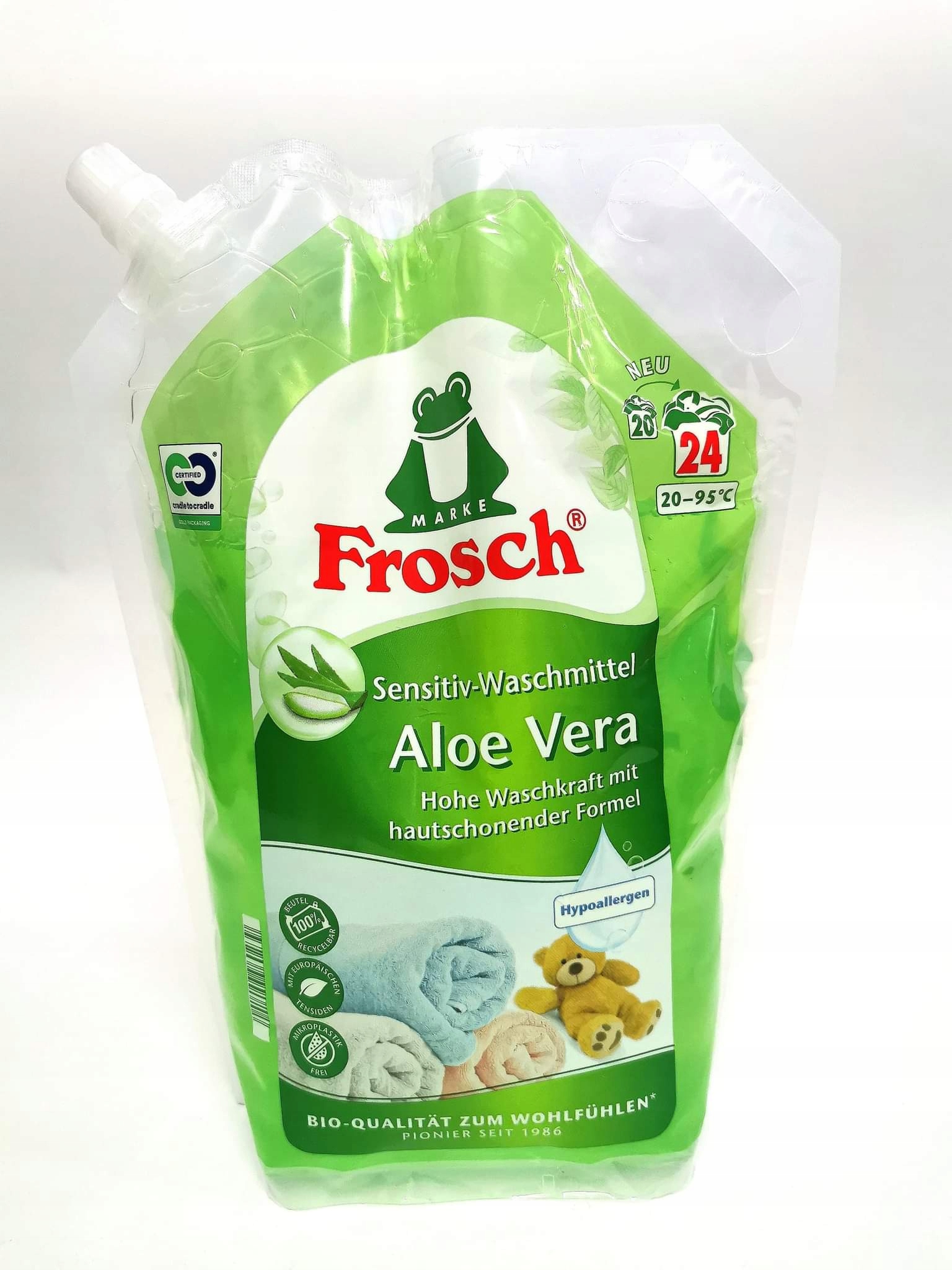 

Frosch Sensitive Aloe Vera Płyn Do Prania De 24p