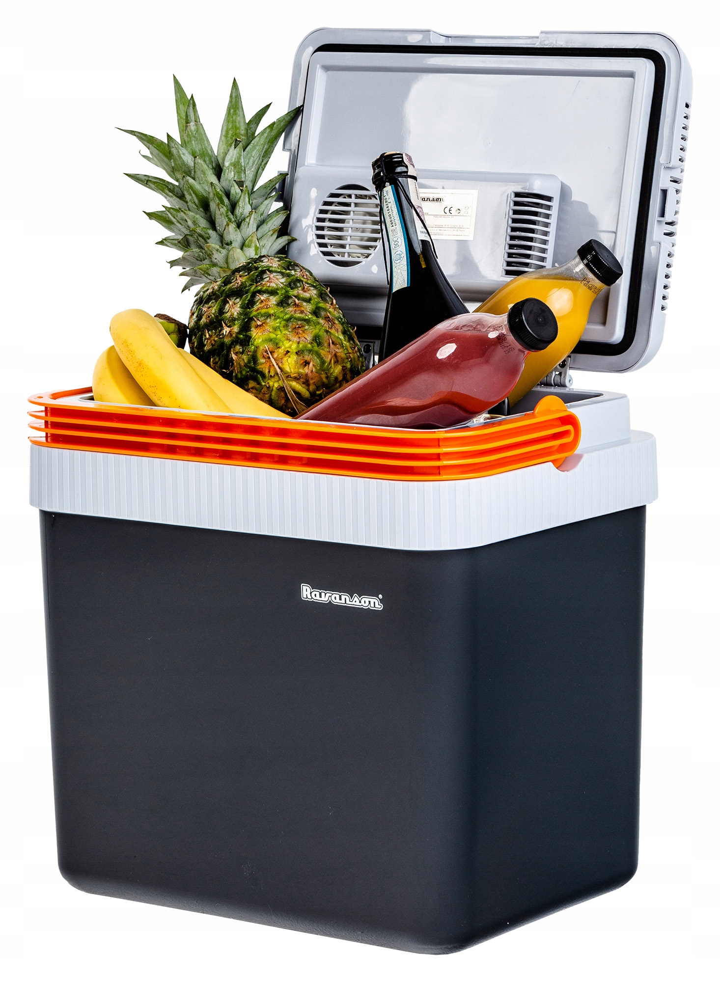 Lodowka Samochodowa Turystyczna Grzanie 24L 2w1 Brand Ravanson