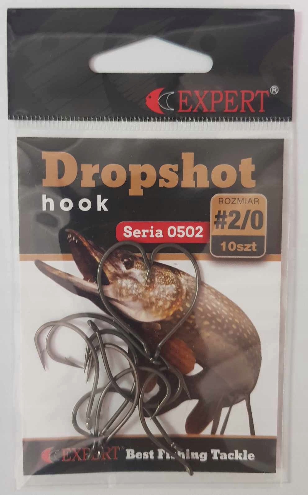 Haczyki drop shot – Expert 0502 nr 2/0