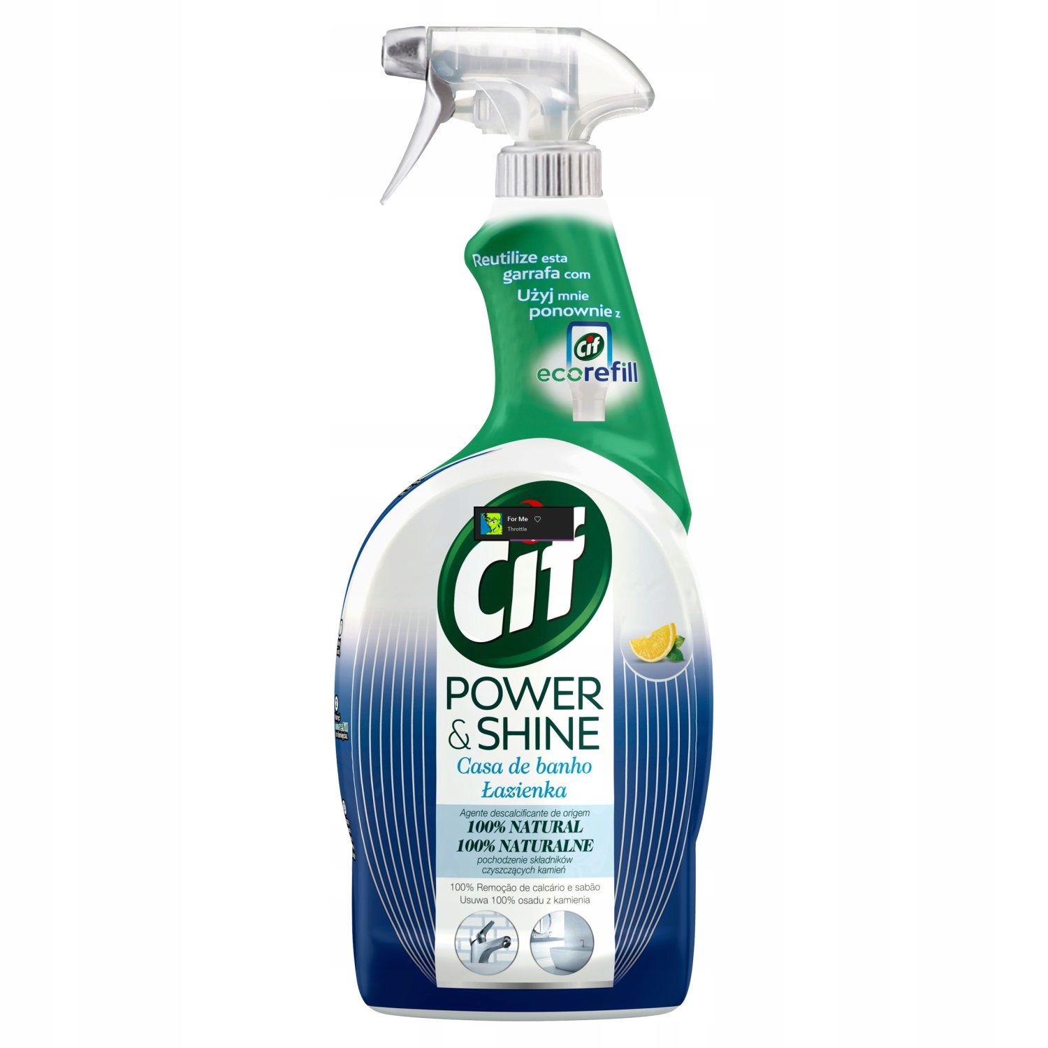 

Cif Power&Shine Spray Przeciw Kamieniowi 750ml