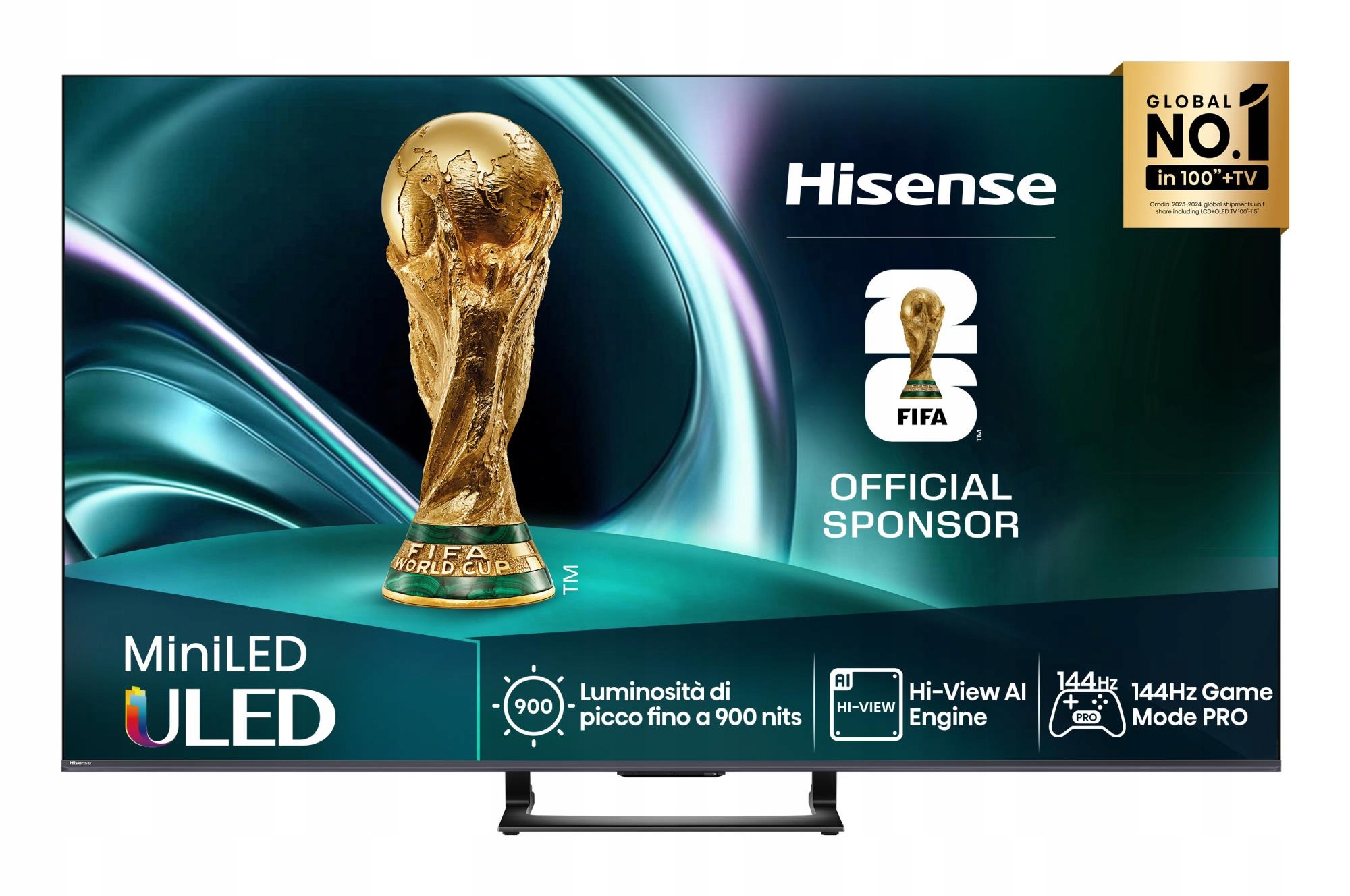 Televízor Hisense 65" 4K Ultra Hd 3840 x 2160 pixelov Plochý 16:9 Uled 65U7Q