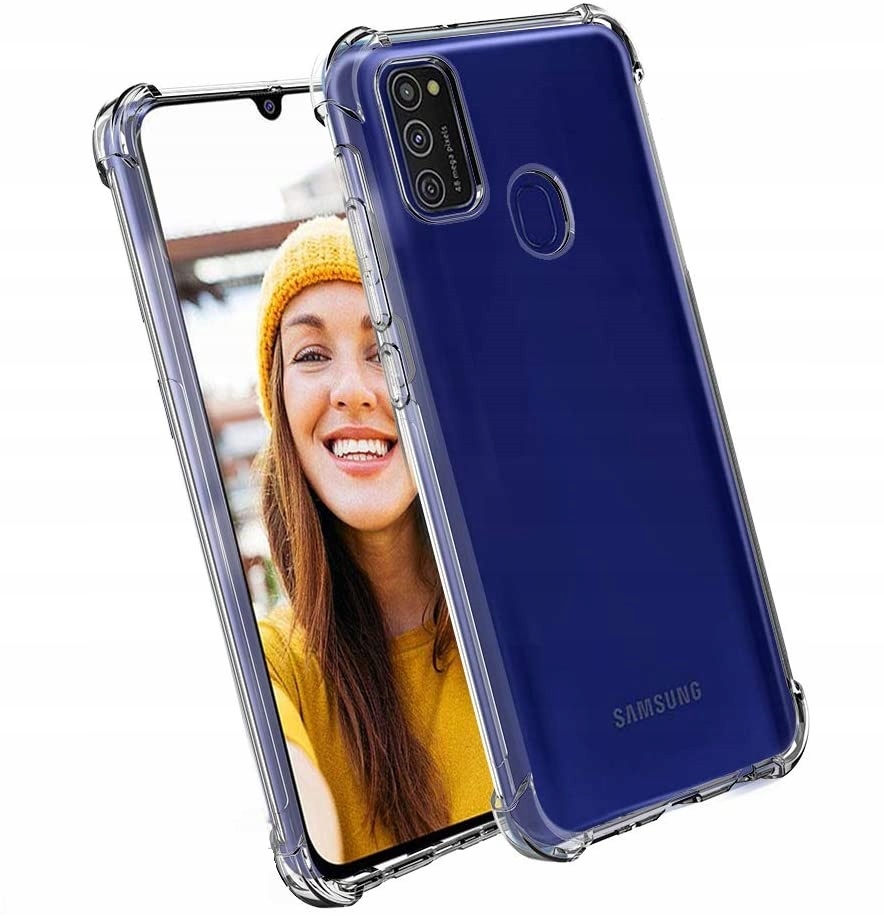 

Etui Pancerne Shock do Samsung Galaxy M21 + Szkło
