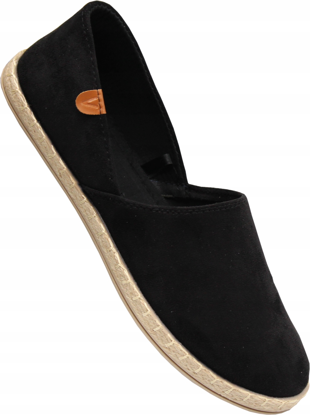 

Espadryle Damskie Czarne Tenisówki Mokasyny 38