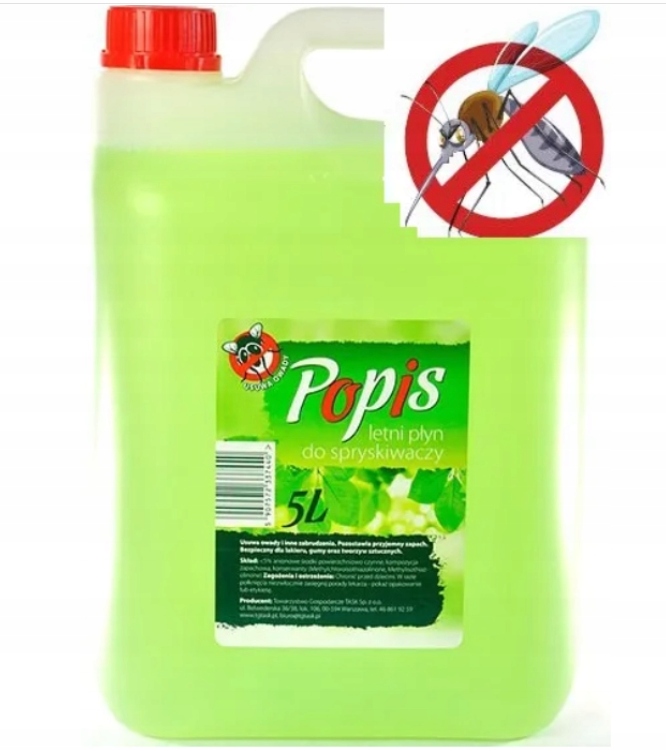 Doris Płyn Do Spryskiwaczy Letni Piekny Zapach 5L