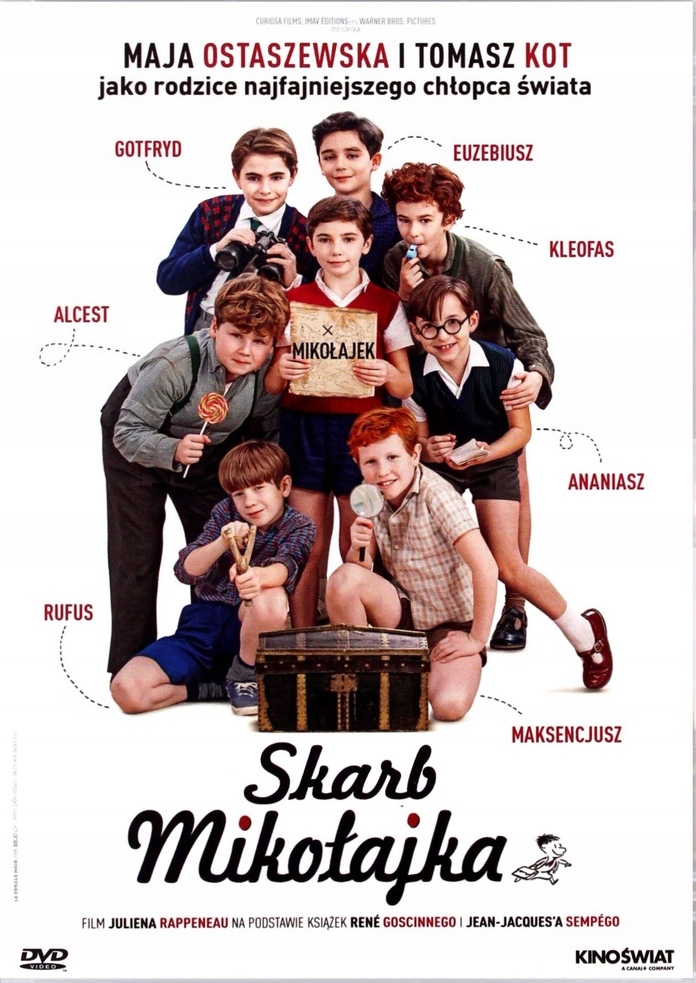 Skarb Mikołajka DVD Folia