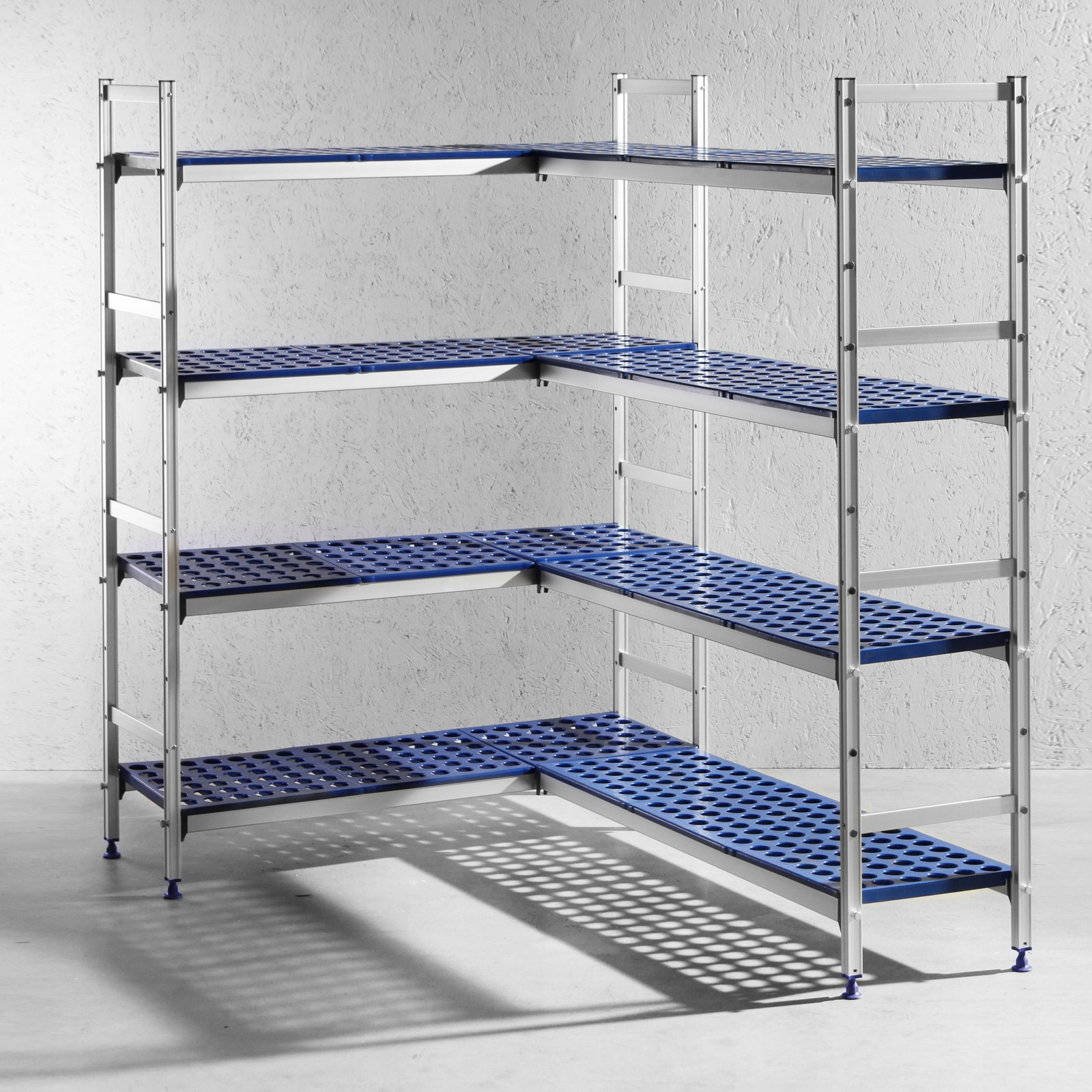 Gastronomický Regál Na Nádoby GN1/1 112 CM, Hliníkový